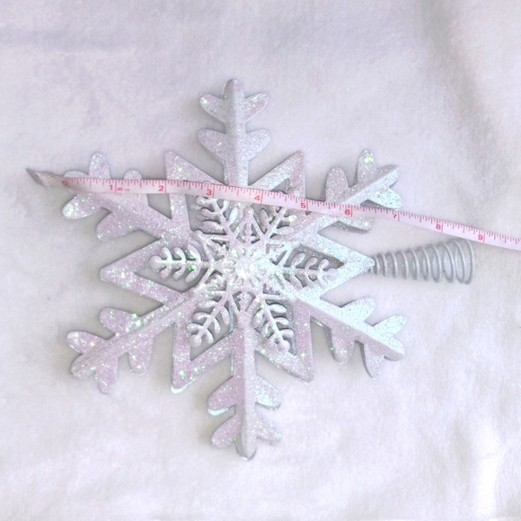 Snowflake Christmas Tree topper - Picture 5 of 5